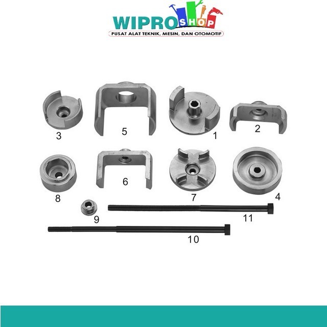 Jtc 4101-BENZ SUB-FRAME BUSH INSTALLER /REMOVER (W221) Harga 16,560,087 rupiah*Gratis Ongkir