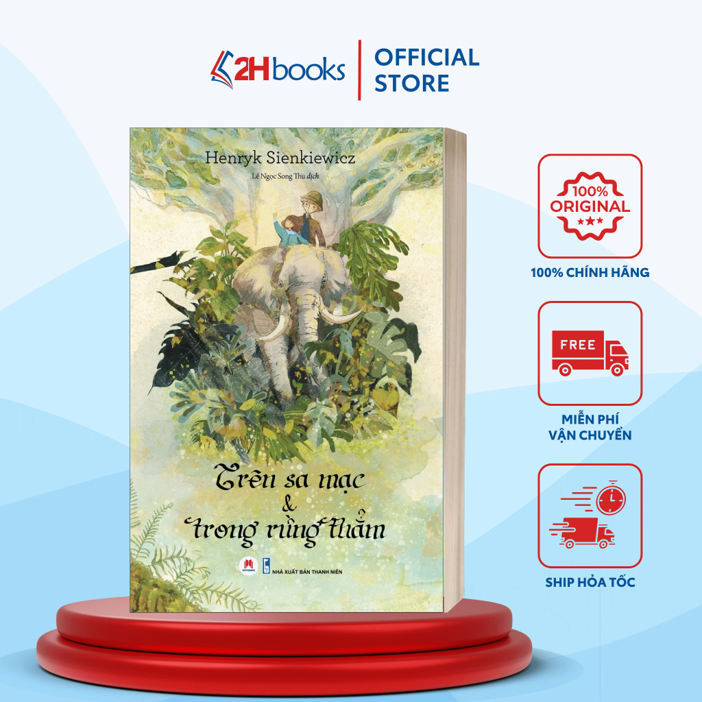 Sách Trên sa mạc và trong rừng thẳm (TB 2024) - HHB