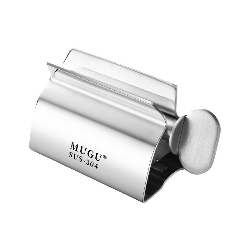 Dụng Cụ Kẹp Nặn Lấy Kem Đánh Răng INOX 304 MUGU Siêu Tiết Kiệm, Tiện Lợi, Đa Năng