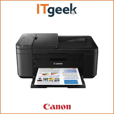 Canon PIXMA TR4570S Compact Wireless Office All-In-One with Fax and automatic 2-sided printing