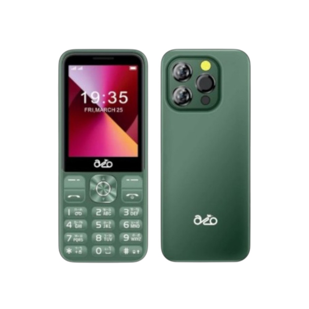 inovo โทรศัพท์ปุ่มกด A08 Happy X ระบบ 2 ซิม จอกว้าง 2.9 นิ้ว รองรับ 3G/4G พร้อมประกันศูนย์ 1 ปี Green ราคา 1,078 บาท*ส่งฟรี