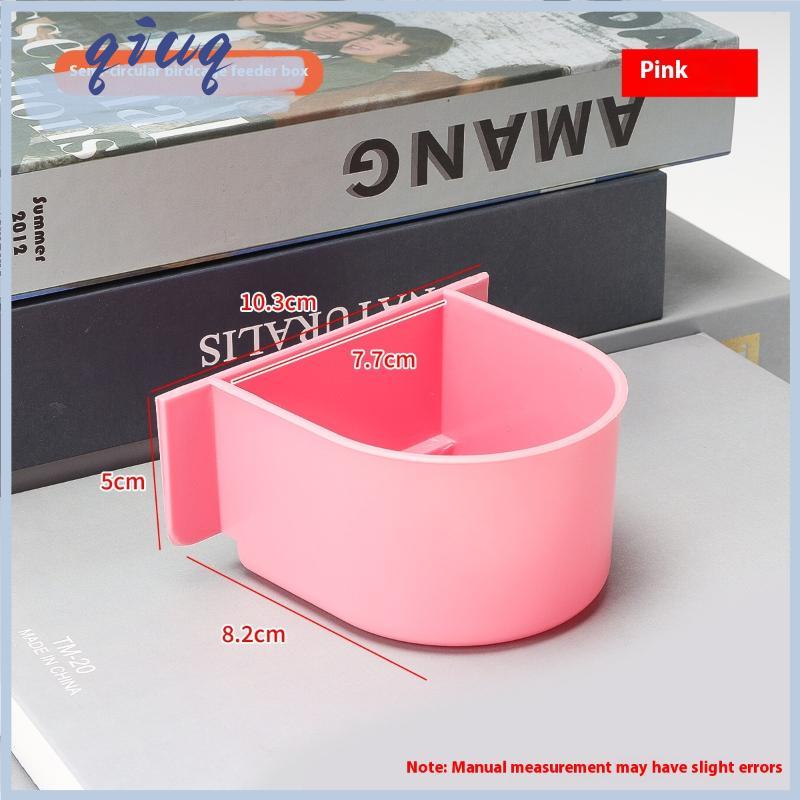 [qiuq] Công suất lớn chim trung chuyển Hộp chống giật gân chim thực phẩm quả bền Vẹt ăn hộp cho chim vừa nhỏ - 8