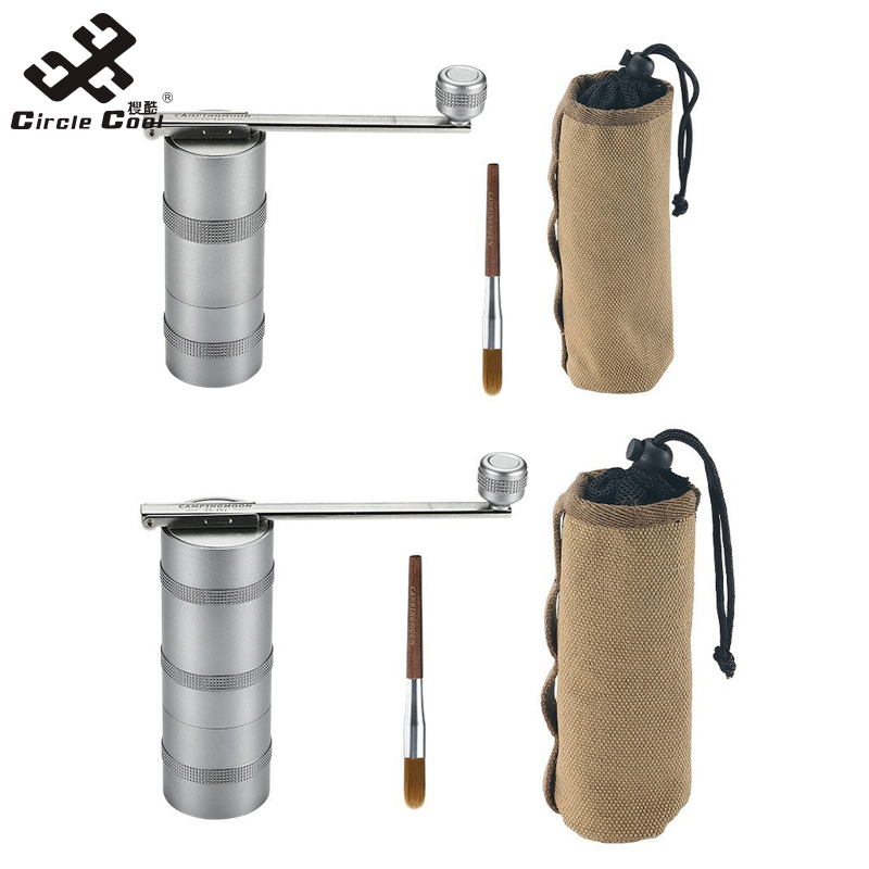 Circle Cool Camping Handmade Coffee Grinder Stainless Steel Grinding Core Folding Handheld Coffee Grinder For Camping ราคา 2,240 บาท*ส่งฟรี