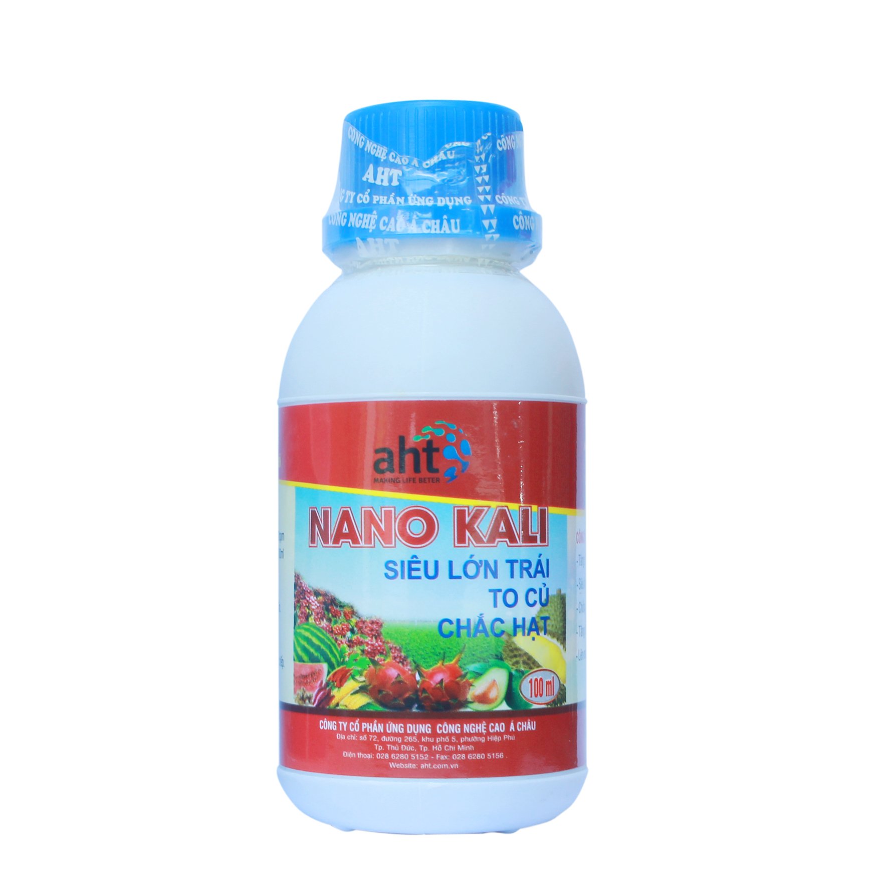 Phân bón vi lượng Nano Kali AHT 100ml