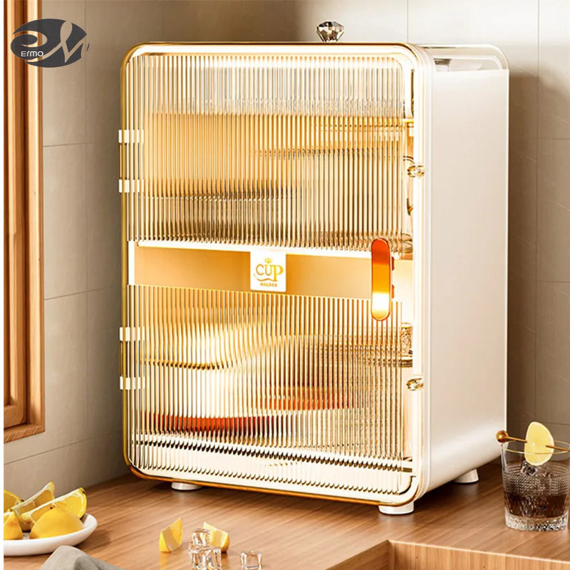 Cup storage rack, tea cup dust stand, cup holder, water storage cup, tea set storage box, coffee storage drainage rack ราคา 631 บาท*ส่งฟรี