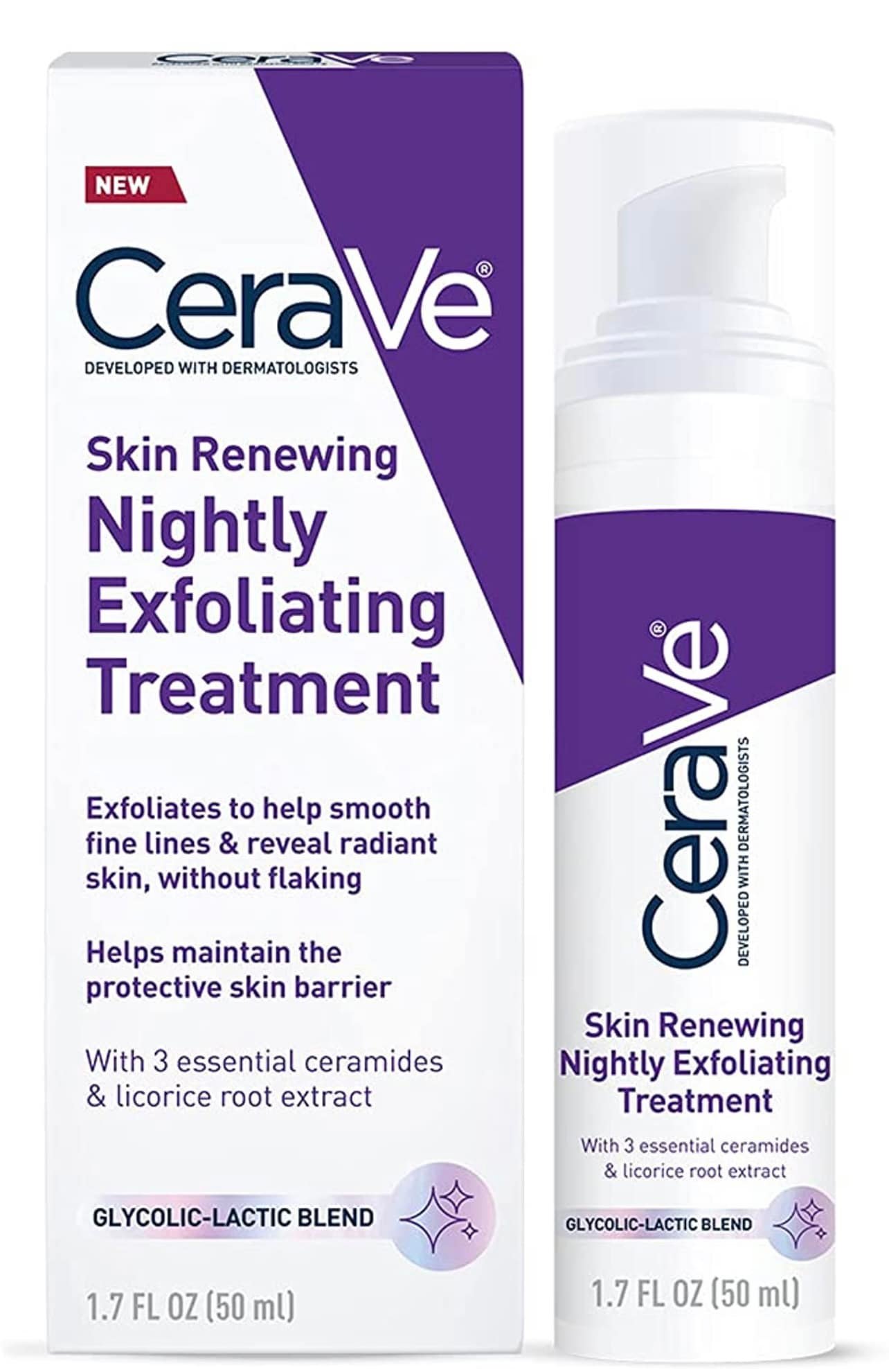 KEM TẨY TẾ BÀO CHẾT CHO DA CERAVE SKIN RENEWING NIGHTLY EXFOLIATING TREATMENT 50ML CHÍNH HÃNG - SẢN PHẨM RẤT ĐƯỢC ƯA CHUỘNG TRÊN THỊ TRƯỜNG KHÁCH YÊU TRẢI NGHIỆM THỬ NHÉ SẢN PHẨM TỐT CHẤT LƯỢNG CAO
