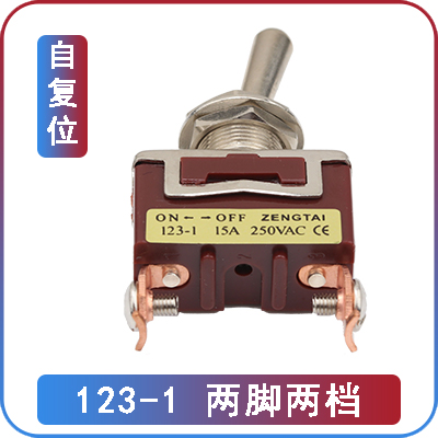 Công Tắc Gạt 12mm Zengtai 123-1: 2 chân, 2 bậc tự phục hồi Yiming | Tùy chọn 2-3 Bậc, 2-12 Chân | Công Tắc Đòn Bẩy, Công tắc Nút Chống Nước