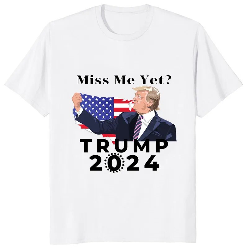 Donald Trump 2024 hỗ trợ đưa Mỹ trở lại Cuộc Bầu Cử 2023 mới t Áo sơ mi vài mô hình