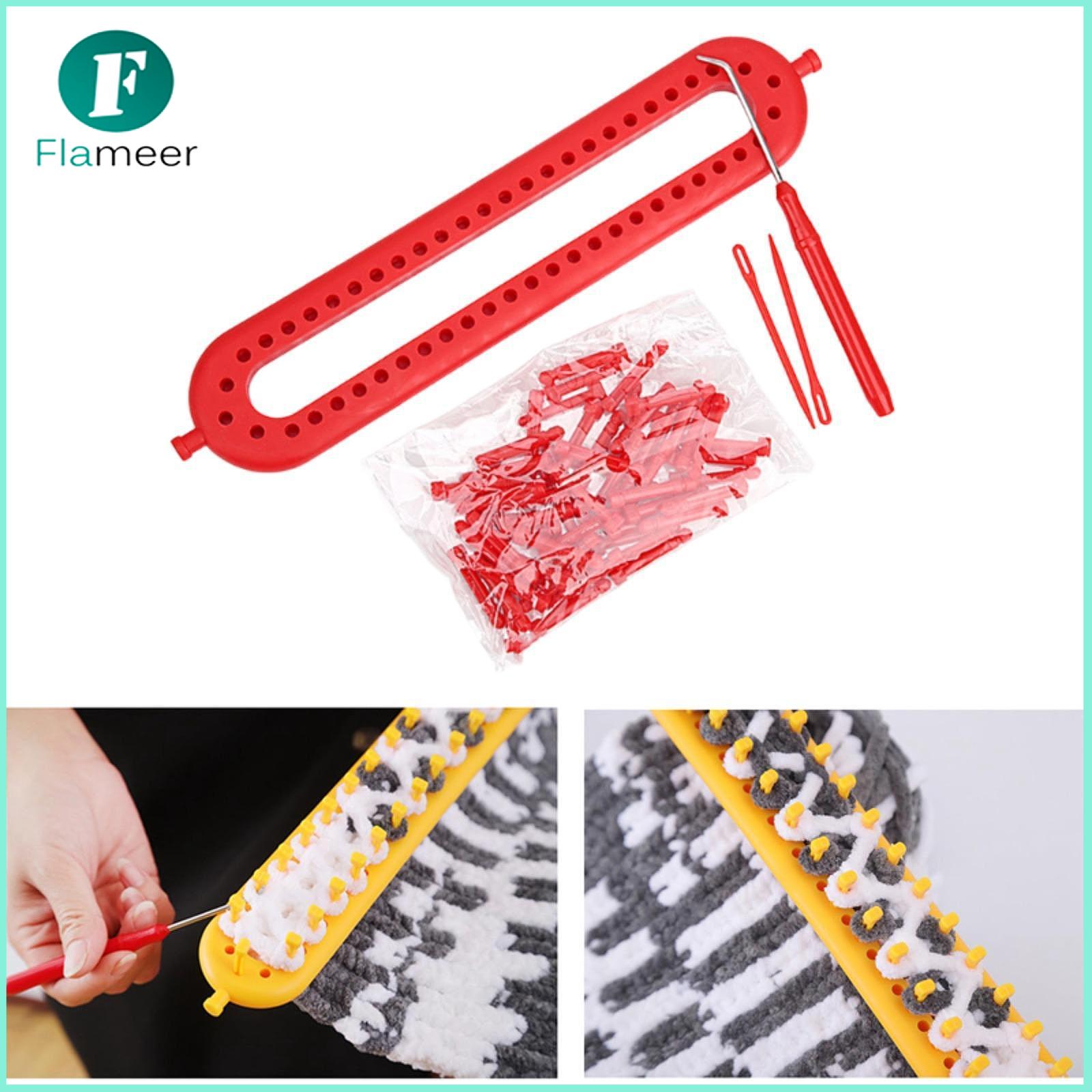 Knitting Loom Multipurpose Sturdy Lightweight Portable Knitting Machine Weaving Loom Weaving Tool for DIY Craft Beginner Knitter