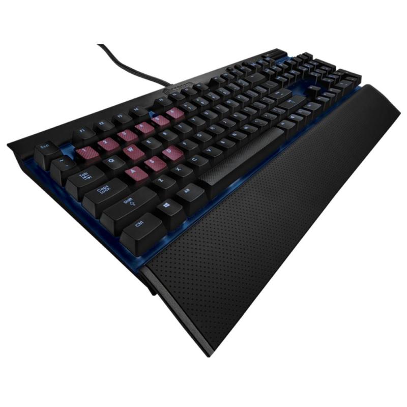 Corsair Cs-Ch-9000085-Na Vengeance K70 Mechanical Gaming Keyboard Black, Blue Led, Cherry Mx Red Switch Singapore