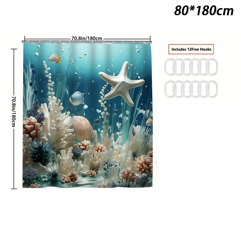 【Flash Sale】 Waterproof Golden Swan Shower Curtain Mildew Resistant Polyester Bathroom Curtain With Rustproof Grommets Home Decor - 4