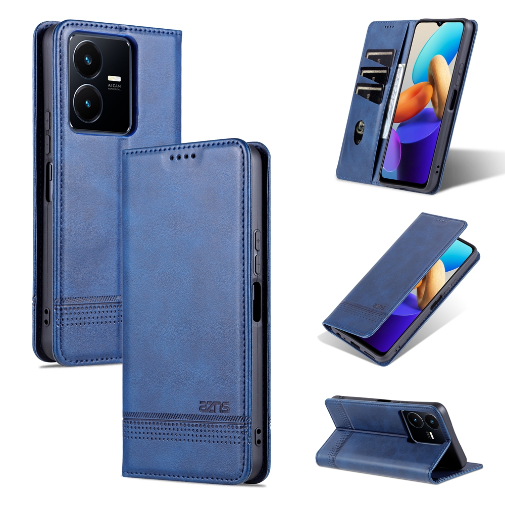 Vỏ điện thoại Ốp Nắp gập Có Khe Cắm Thẻ Ví da từ tính cho Vivo y36 y78 y76 y02 y02a y02s Y16 Y35 Y22 y22s y15a Y01 y33t y21t y21e Y21 y21s y33s