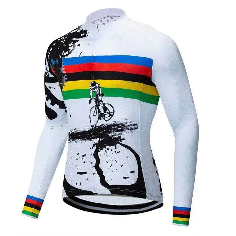 Găng tay đua xe đạp MTB Off Road Quần Áo Nhanh Chóng Làm Khô Xe Đạp Leo Núi Tops Người Đàn Ông Của Tay áo dài Xe Đạp Áo Sơ Mi 2022 thiết kế mới nhất đồ đi xe đạp