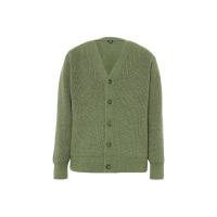 UNIQLO Knitwear Mens Olive V Neck Moderate Cardigan