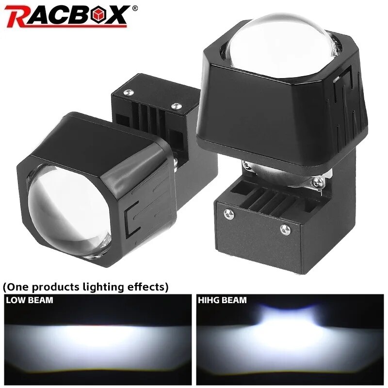 Bi LED Matrix Projector Lens 1.5 Inch Biled Headlight Lenses High Low Beam Tuning Car Motorcycle Upgrade Headlamp Accessory Harga  1,228,274 Ringgit*Penghantaran Percuma