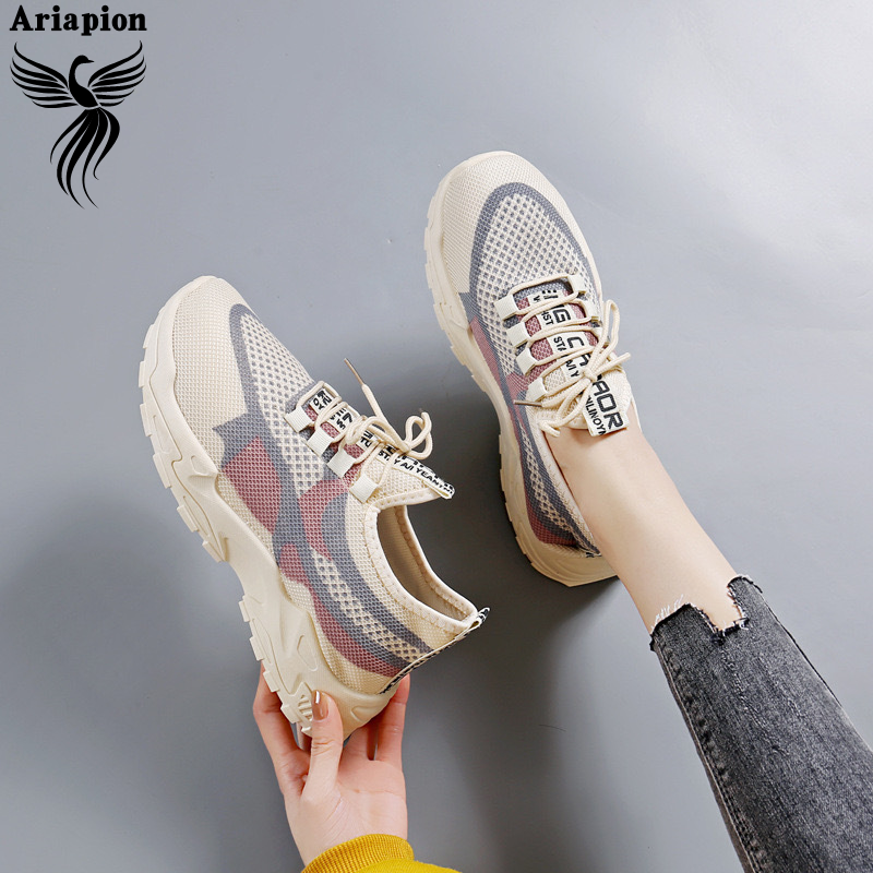 AriaPion丨Women's Shoes Dad Shoes Trendy Shoes Student Sneakers Casual Shoes Sneakers Women's - ยี่ห้อ AriaPion ราคา 130 บาท*ส่งฟรี