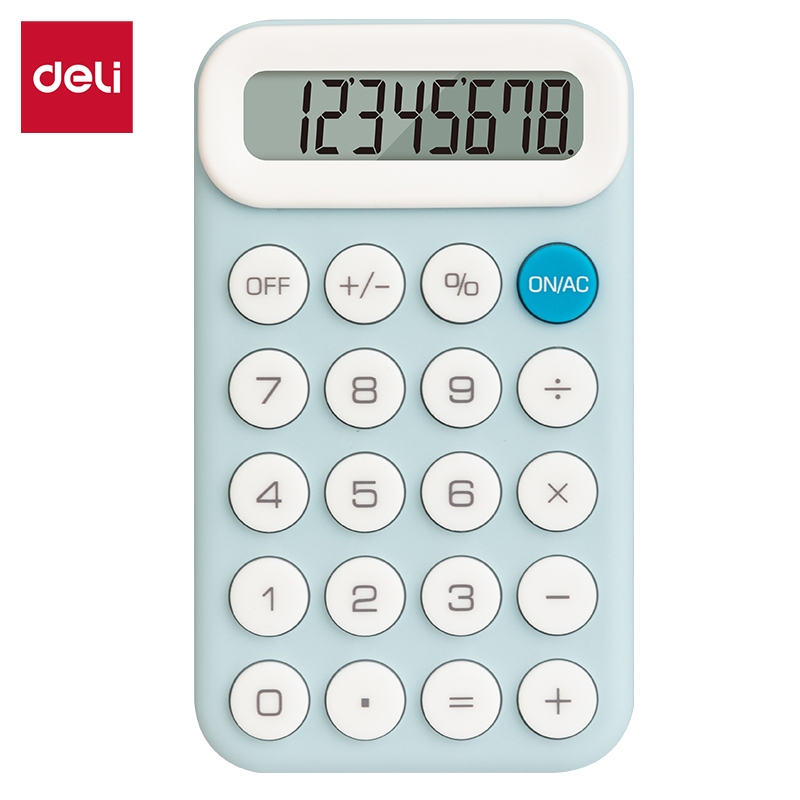 Deli Kalkulator Mini 8 Digit EM10