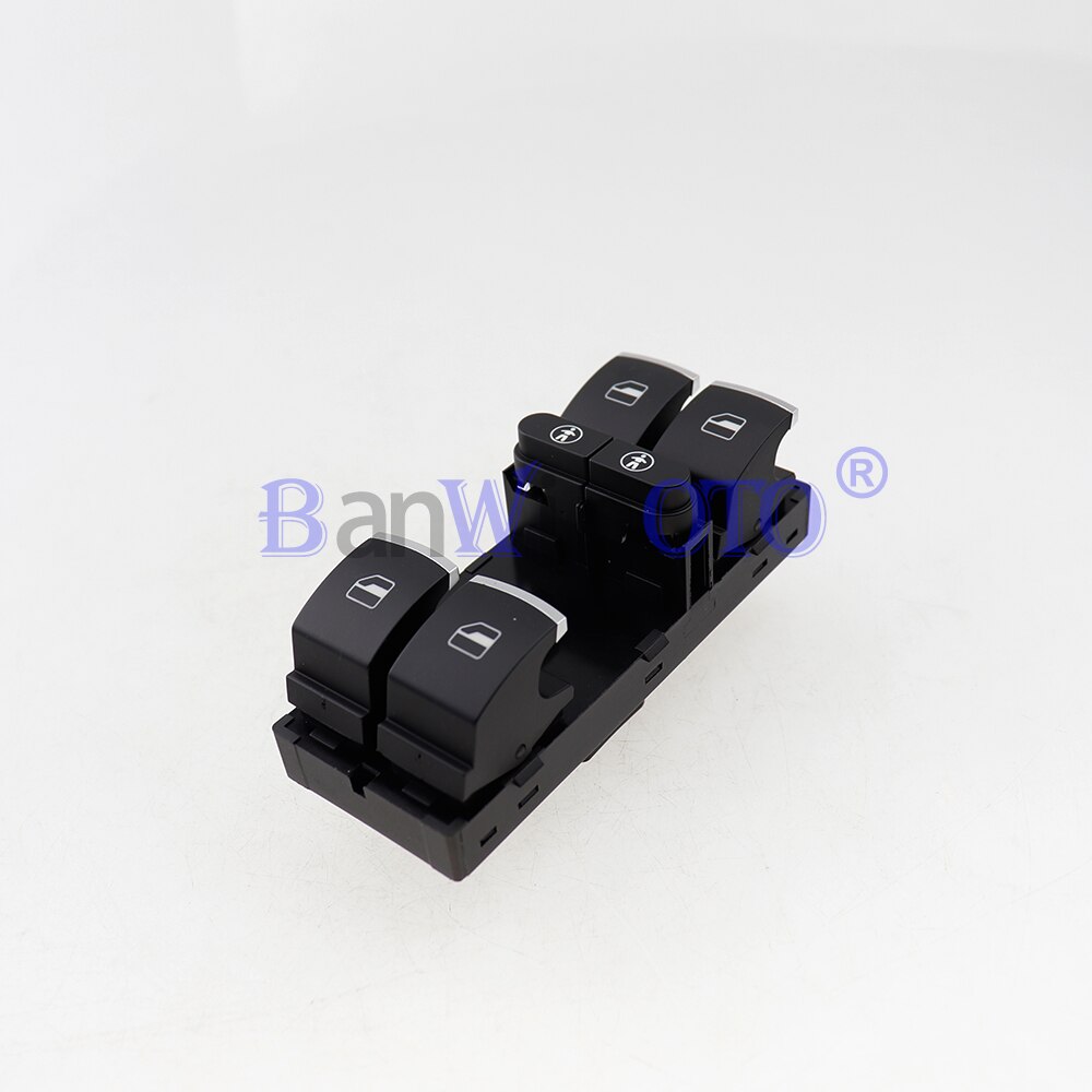 7P6959857 Cửa sổ điện chính Công tắc điều khiển nút điều khiển cho Volkswagen Sharan Touran Touareg Alhambra Seat