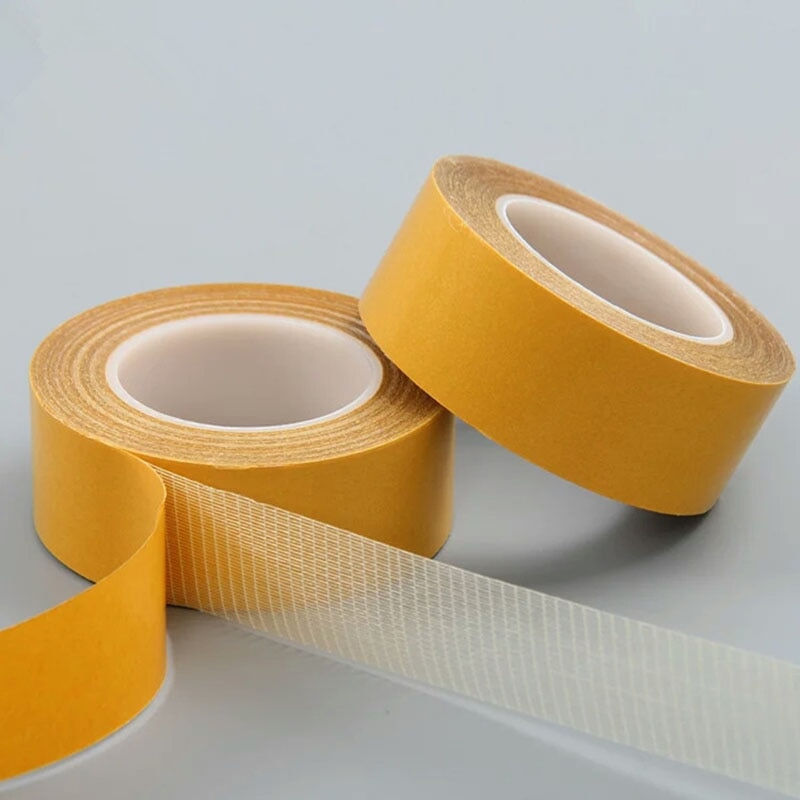 Sợi cao băng lưới trong suốt hai mặt đôi 20m BĂNG BĂNG sợi độ nhớt Băng