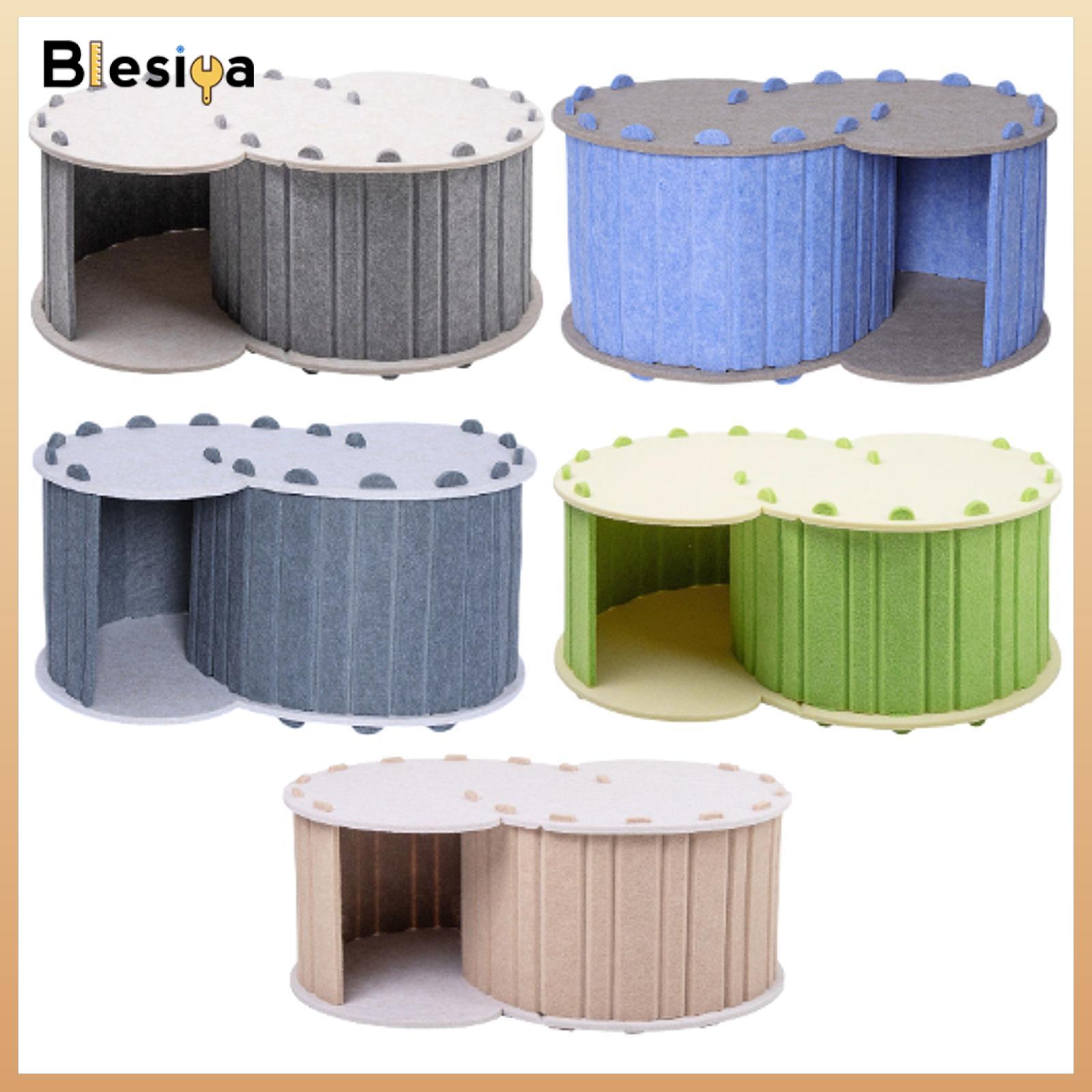 Cat Play Tunnel Bed Pet House Hideaway Nest Comfortable Pet Supplies Indoor Removable Cover Breathable Cat Cave with 2 Holes ราคา 11,091 บาท*ส่งฟรี