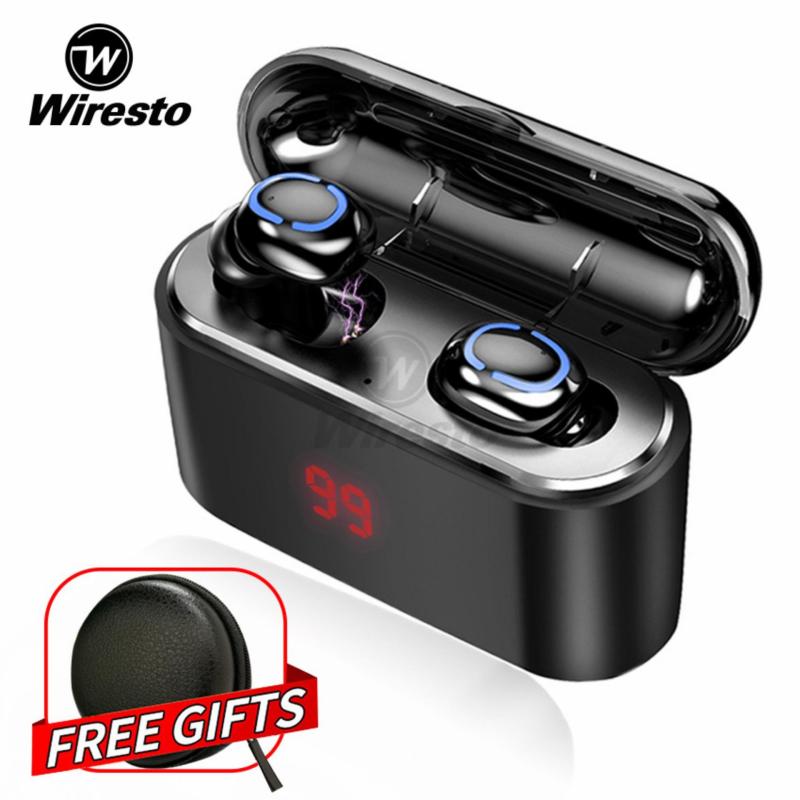 wiresto true wireless earbuds mini bluetooth earphone