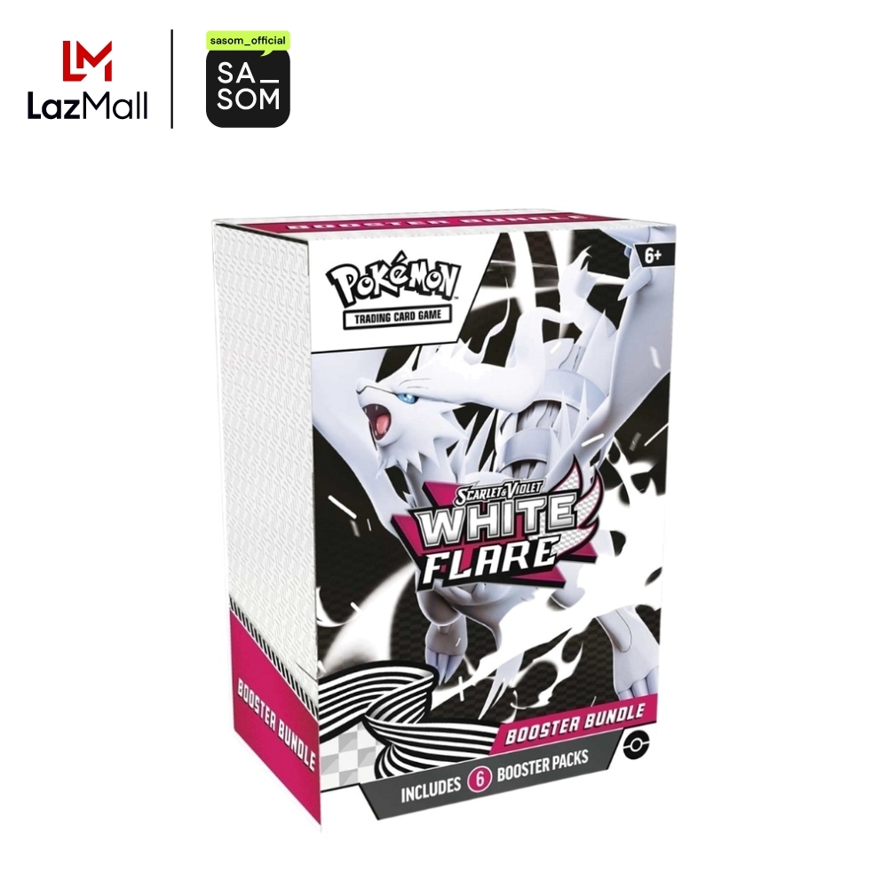 Pokemon Scarlet & Violet "White Flare" Booster Bundle (EN) | ของแท้ ตรวจสอบโดย SASOM ราคา 4,850 บาท*ส่งฟรี