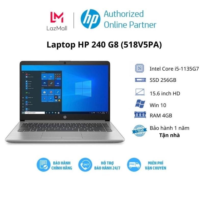 Bảng giá Laptop HP 240 G8 (518V5PA)/ Silver/ Intel Core i5-1135G7(up to 4.2Ghz, 8MB)/ RAM 4GB/ 256GB SSD/ Intel Iris Xe Graphics/ 14inch FHD/ 3 Cell/ Win 10H/ 1Yr Phong Vũ