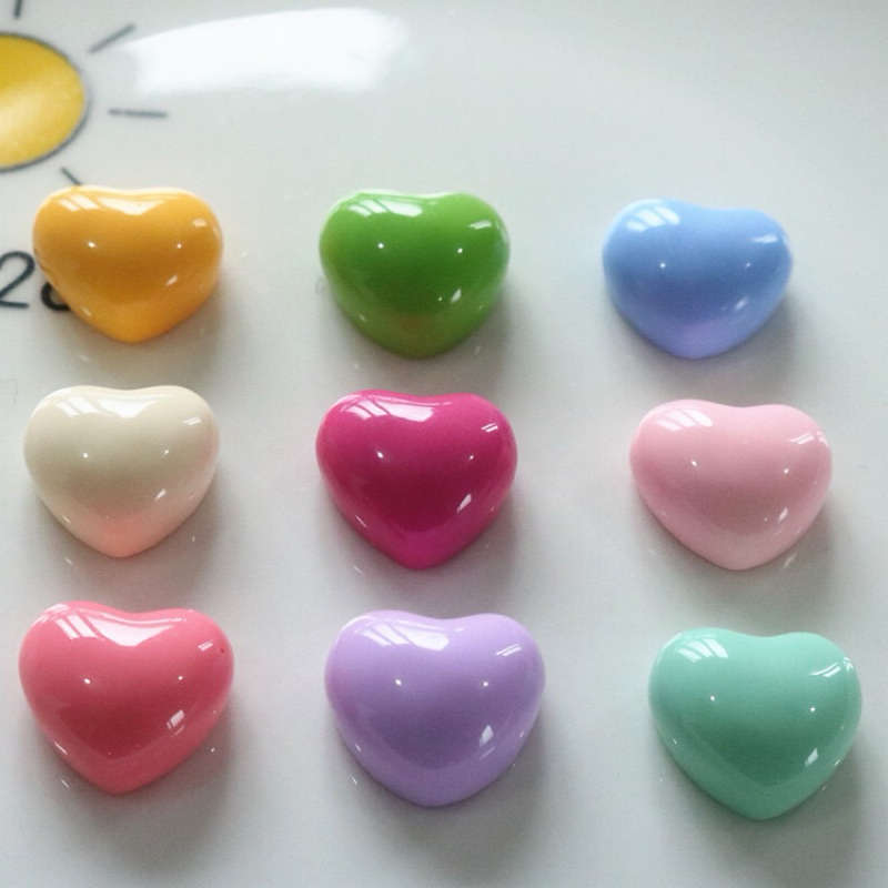 [SHIP TỪ 5 CÁI] CHARM GẮN DÉP, STICKER GẮN DÉP HÌNH TRÁI TIM nhựa cứng có sắn nút gắn DÉP SỤC, dép Cá SẤU