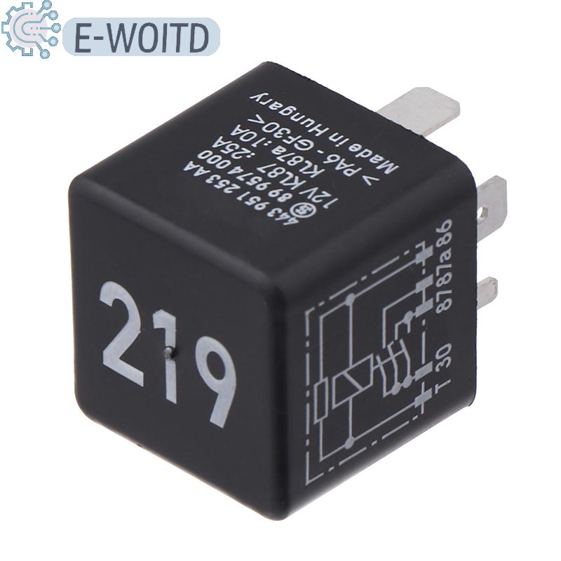 E-WOITD สำหรับรีเลย์รถ NO.219ท่องเที่ยวโฟล์คสวาเกน A4A6LA8 443 951 253 AA ราคา 167 บาท*ส่งฟรี