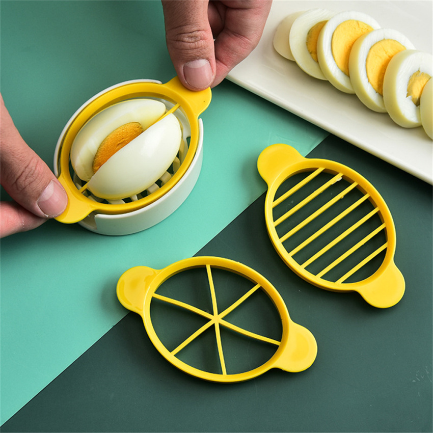 Trứng Slicer cắt trứng dụng cụ nấu ăn đa chức năng dụng cụ cắt trứng đồ cắt khuôn tạo tác tiện ích thủ công Nhà Bếp Đồ Cắt Lát Trứng Luộc