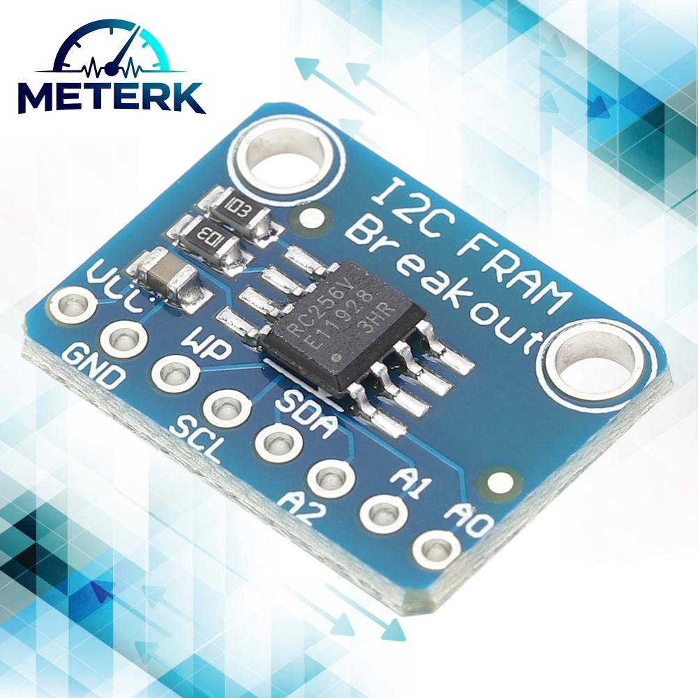 Meterk FRAM Breakout Board Bộ nhớ 2.7-5.5V Mô-đun IC bộ nhớ MB85RC256V Công cụ phát triển IC bộ nhớ với 1 X Pin cho Công cụ phát triển IC bộ nhớ Giá 126,160 Đồng*Miễn phí vận chuyển