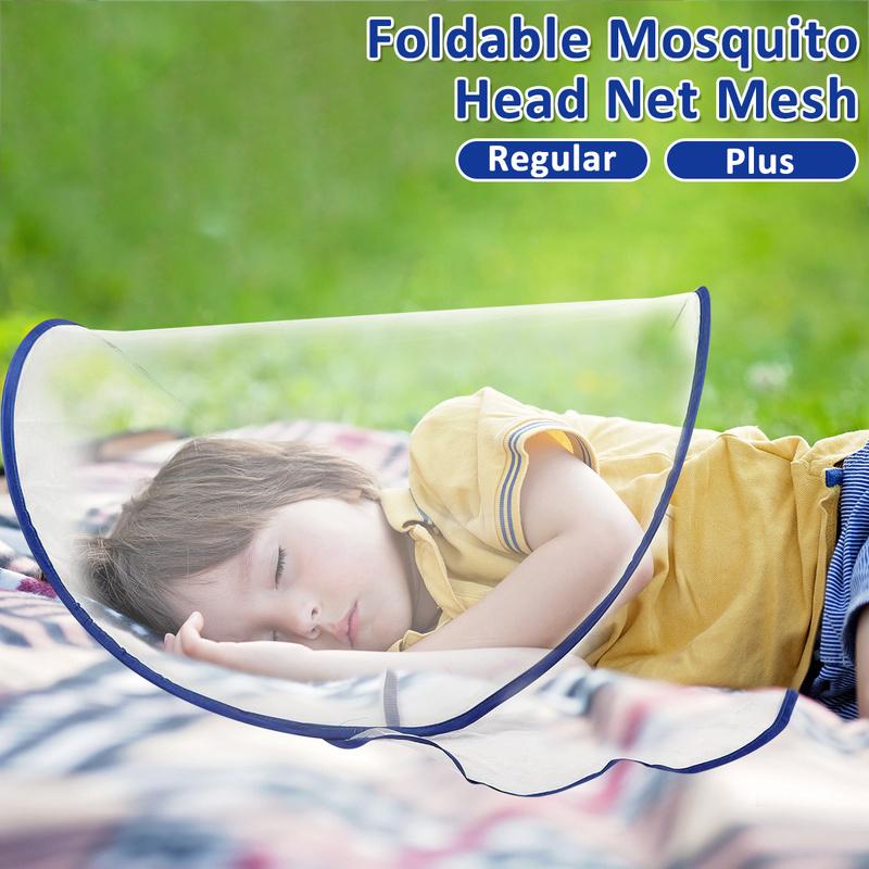 ILADA Health Baby Mosquito Net Breathable Mosquito Head Net Foldable