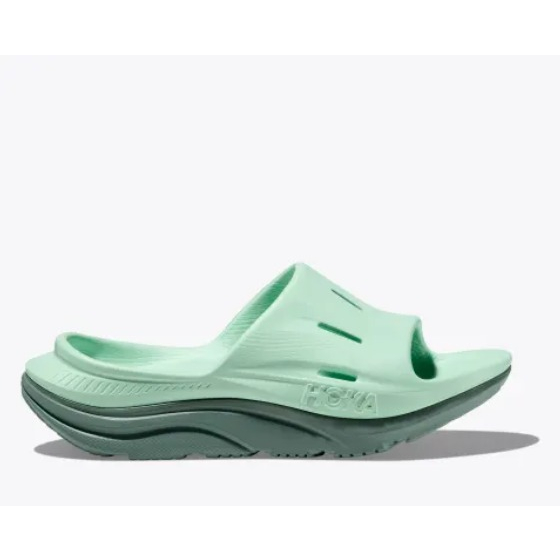 hoka one u ora recovery slide 3 - bondi open-toed sports slippers - sandals