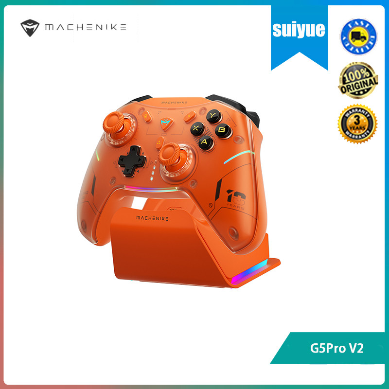 Machenike G5 Pro V2 Optical Gamepad - Hot-Swappable Joystick, Rgb