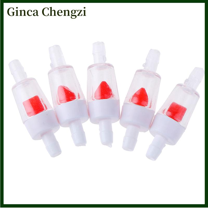 Ginca 5 chiếc van kiểm tra không quay trở lại bể cá bơm không khí CO2 khuếch tán nước - 2