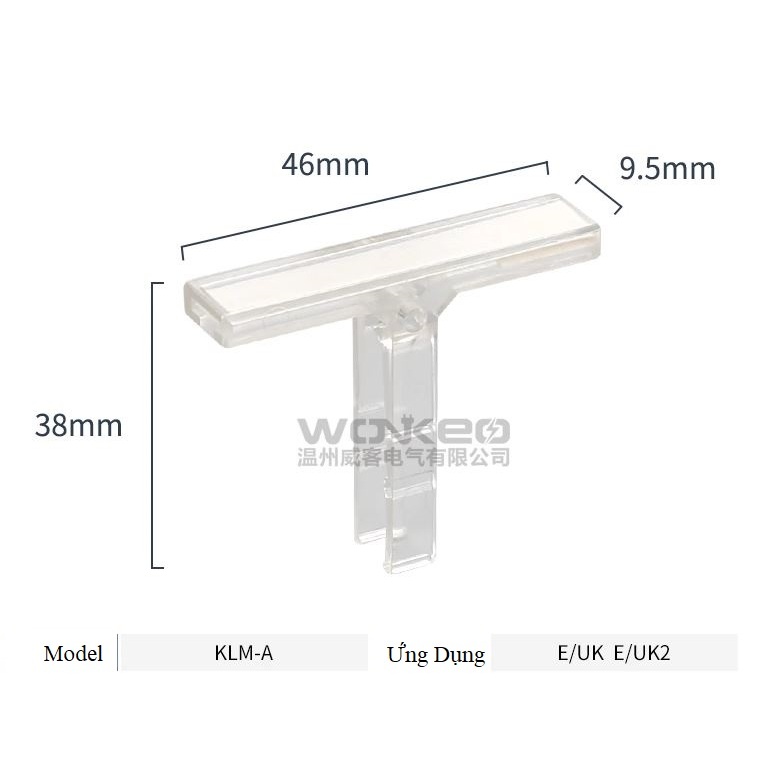 Cầu Đấu Dây PTTB 2.5khối thiết bị đầu cuối PT2.5-QUATTRO PTTB2.5 4 dây dẫn Din Rail Cầu đấu UK UK1.5~35 UKK URTK MBKKB TGT - KLM-A(2pcs)