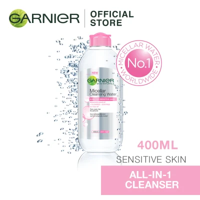 Micellar Cleansing Water Pink 400ml (For Sensitive Skin) by Garnier