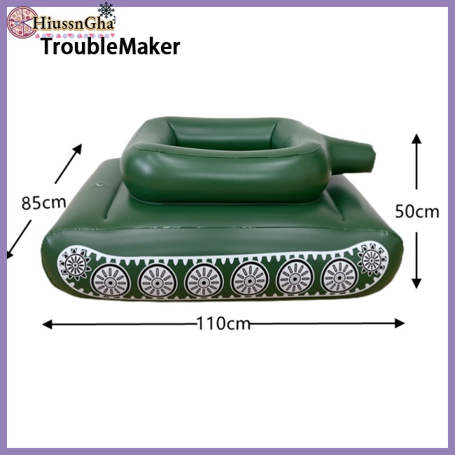 TroubleMaker PVC inflatable swimming pool with sprinkler, suitable for children ราคา 724 บาท*ส่งฟรี