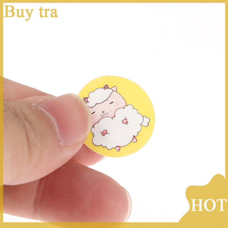 [Buytra] 120Pcs box Waterproof Breathable Round Band Aids Adhesive for Children Wound Care First Aid ราคา 43 บาท*ส่งฟรี