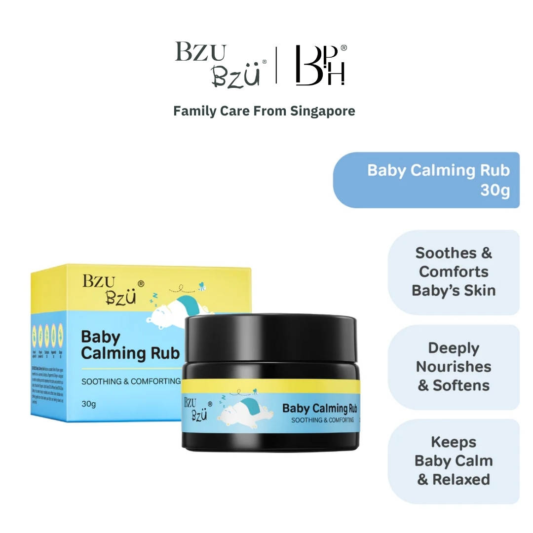 Bzu Bzu Baby+ Baby Nappy Cream 45g Baby+ Baby Calming Rub 30g Baby+ ItchRelif Baby Soothing Gel 15g
