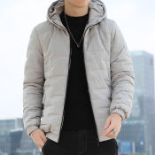 Thick & Warm Men's Hooded Jacket - OEM