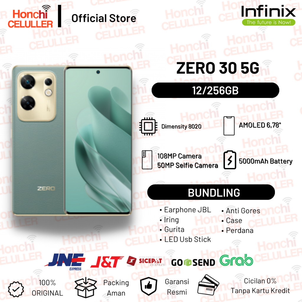 Infinix Zero 30 5G 12/256GB Garansi Resmi Infinix Indonesia Harga  3,349,000 Ringgit*Penghantaran Percuma