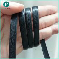 Flameer 230 G Easy to Clean Plastic Rattan Weaving Strip Long-Lasting Synthetic Wicker Repair Cane Waterproof Flat Plastic Wicker Material Resistant for DIY Enthusiasts Balcony Patio Garden