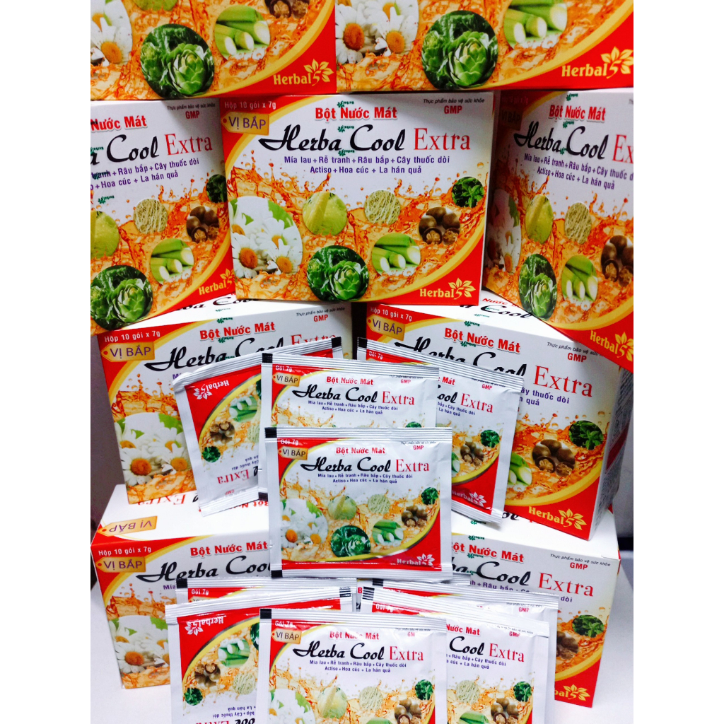 bột nước mát thanh nhiệt Herbacol