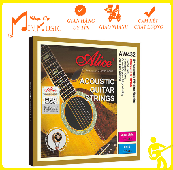 Dây Đàn Guitar Acoustic Alice AW432