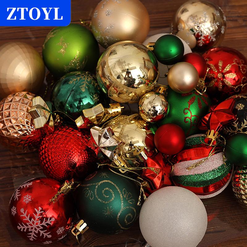 [COD] ZTOYL ลูกบอลคริสมาสต์ขนาด6ซม. 44ชิ้น, ลูกบอลประดับต้นคริสต์มาสเครื่องประดับห้อยประดับบ้านงานเลี้ยงวันปีใหม่2026อุปกรณ์ปาร์ตี้ ราคา 169 บาท*ส่งฟรี
