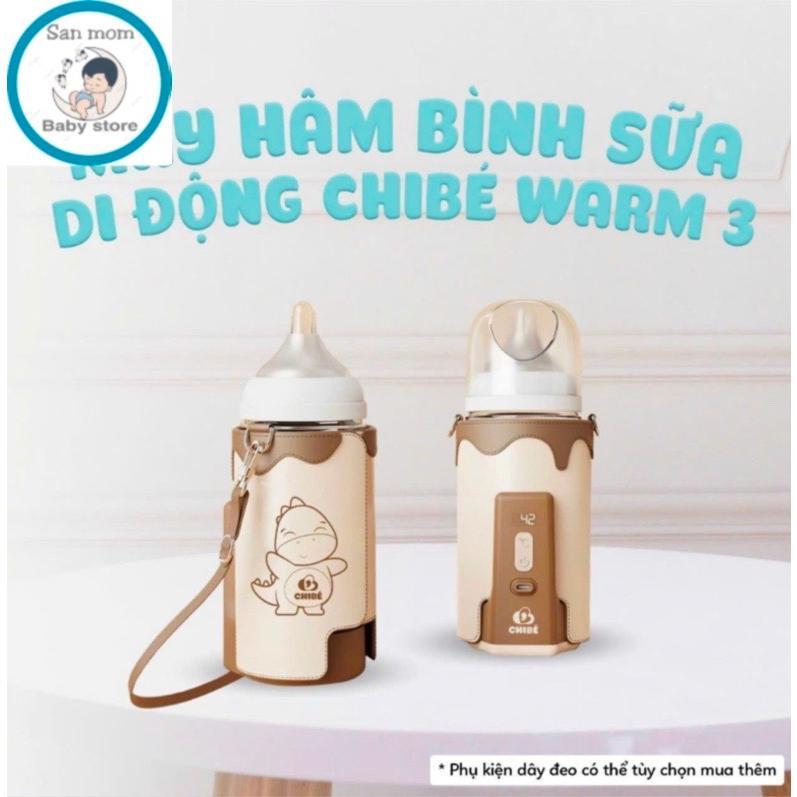 Máy hâm bình sữa di động CHIBE WARM 3 CB021 Không Cần Cắm Điện