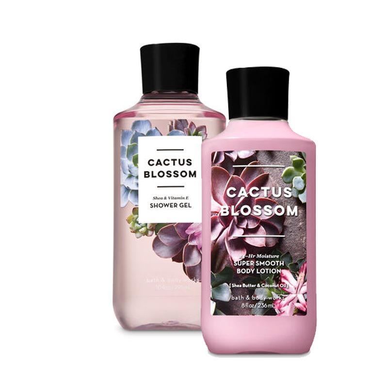 Buy Bath & Body Works : BUNDLE DEAL!!! Cactus Blossom - Shower Gel and Body Lotion - Bath and Bodyworks - BBW Singapore