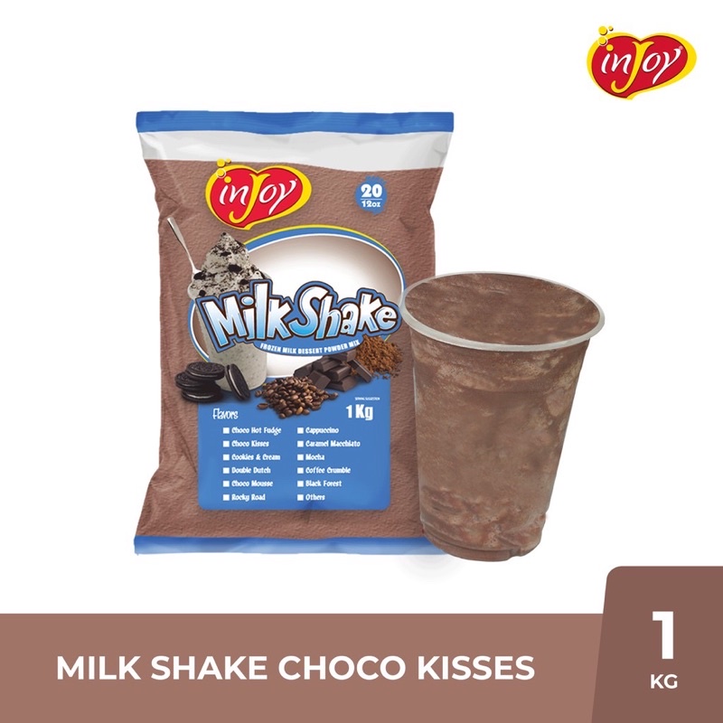 inJoy Choco Kisses Instant Milk Shake Powder - 1kg