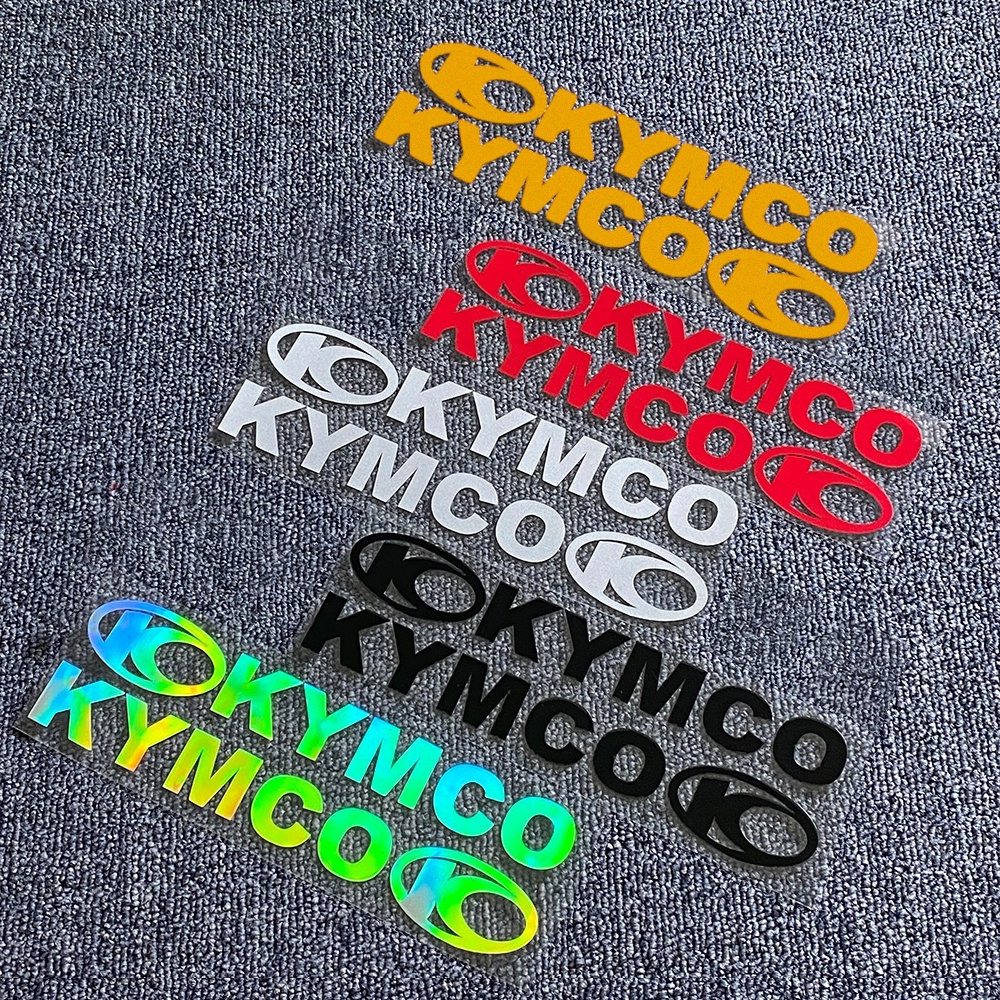 Nhãn dán sửa đổi cá tính sáng tạo xe gắn máy Kymco Màu Nhãn bên cơ thể Logo Kymco